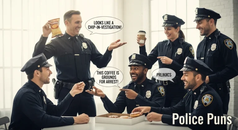 police puns