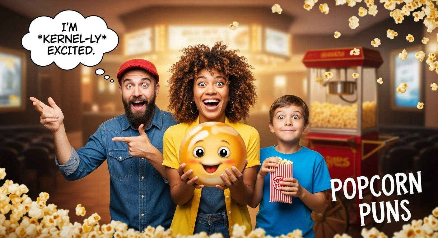 Popcorn Puns are the Ultimate Snack for Humor