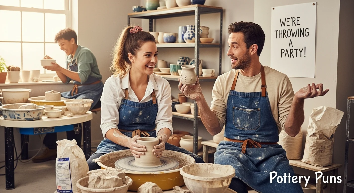 The Art of Crafting Hilarious Pottery Puns