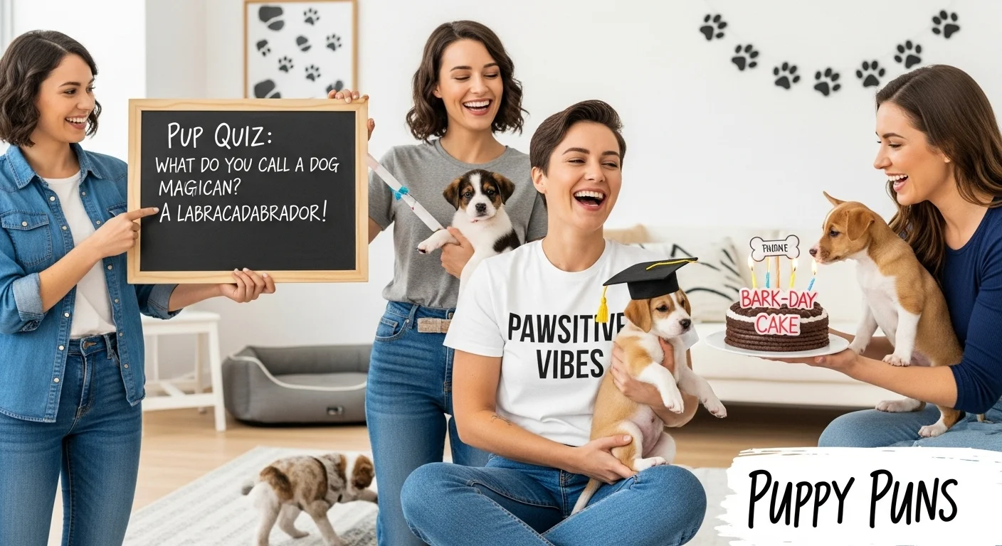 Impact of Puppy Puns on Mental Health