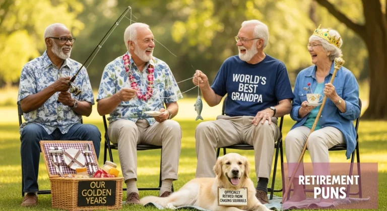retirement puns