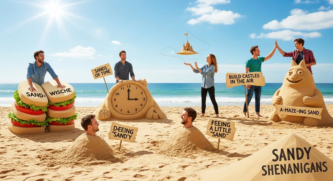 Sand Humor 🏖️ 168 Sand Puns That Are Shore to Make You Laugh - Puns Code