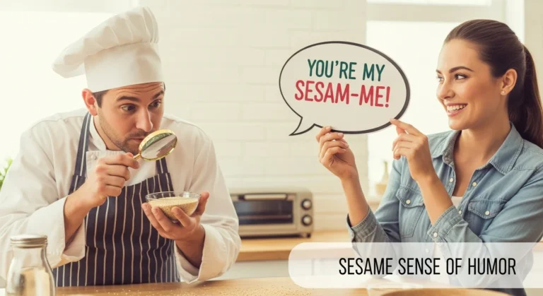 sesame puns