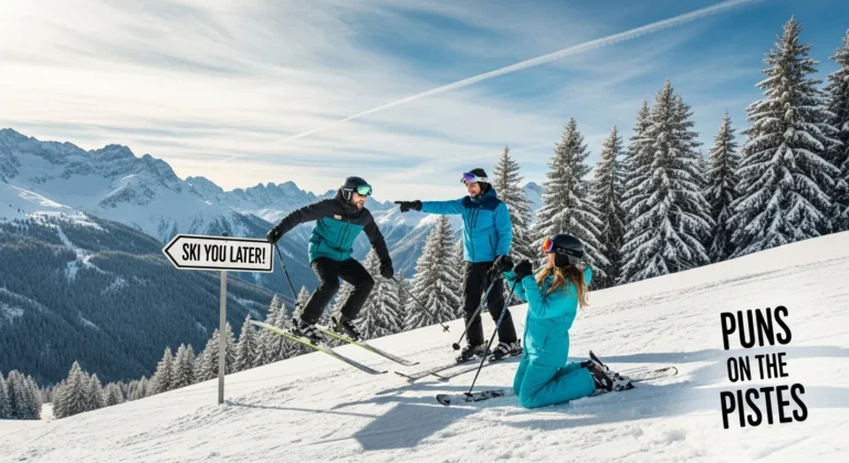 ski puns