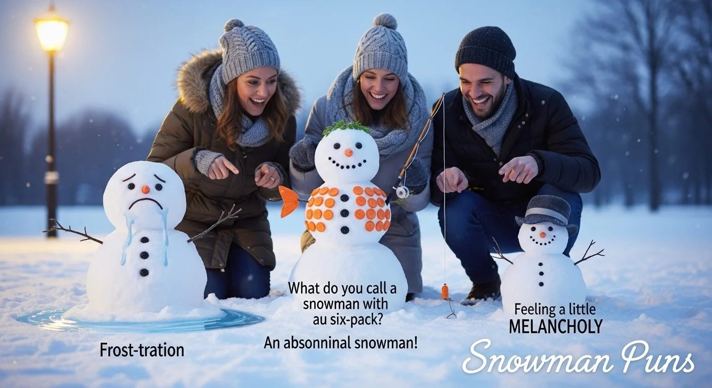 Puns for Snowman Enthusiasts