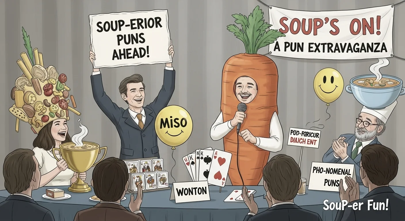 Seasonal Soup Puns for Every Occasion