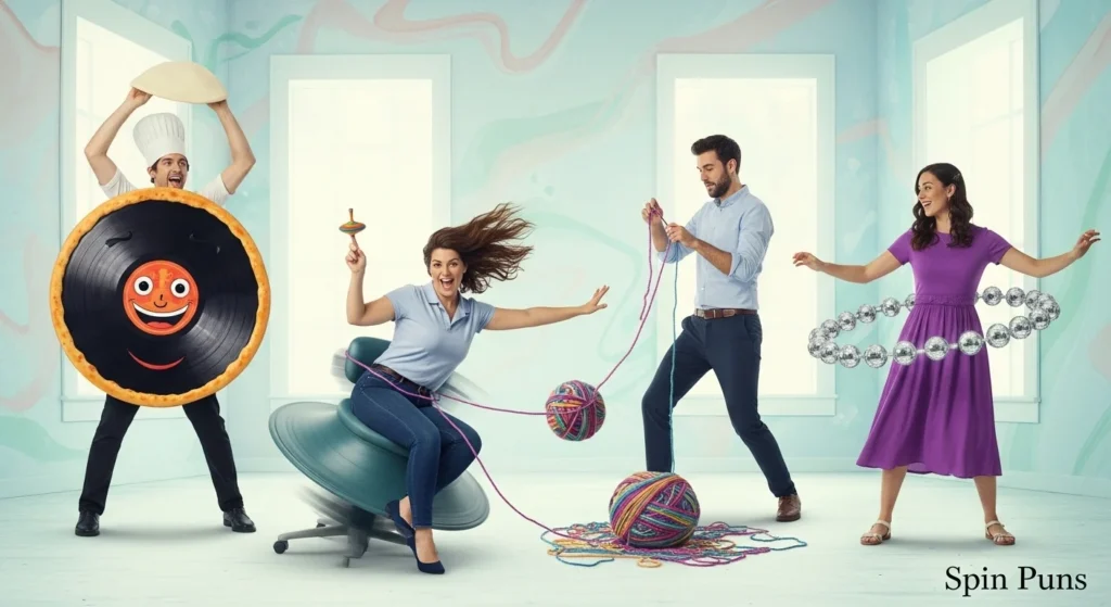 spin puns