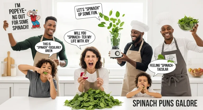 spinach puns