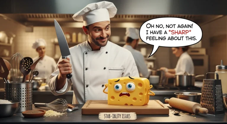 stabbing puns
