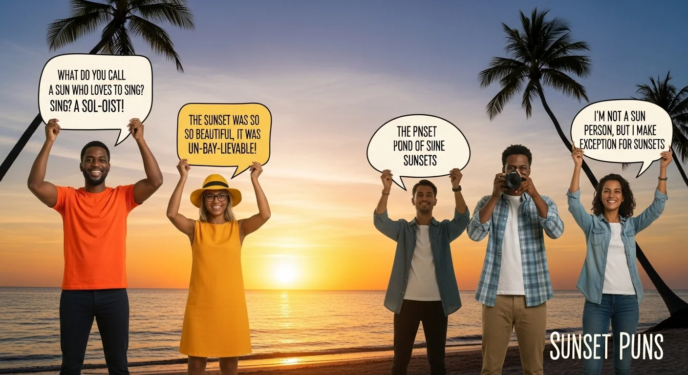 Top Sunset Puns