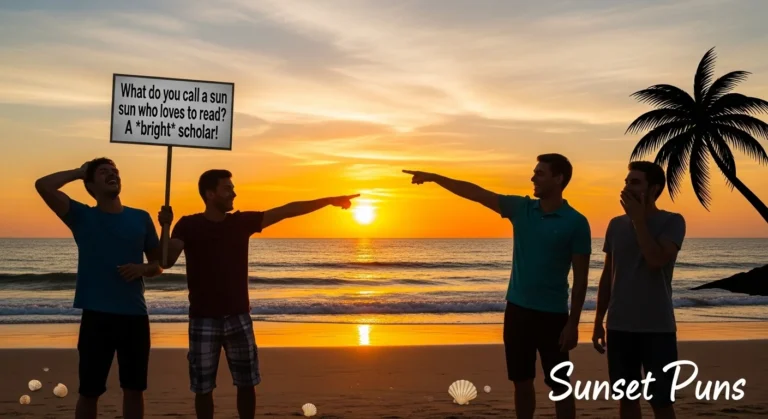 sunset puns