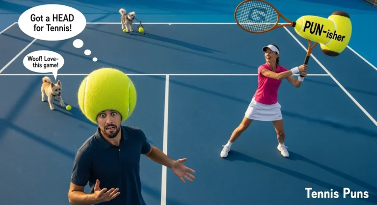 tennis puns
