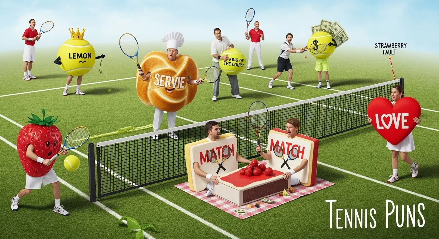 Hilarious Tennis Puns for Every Occasion