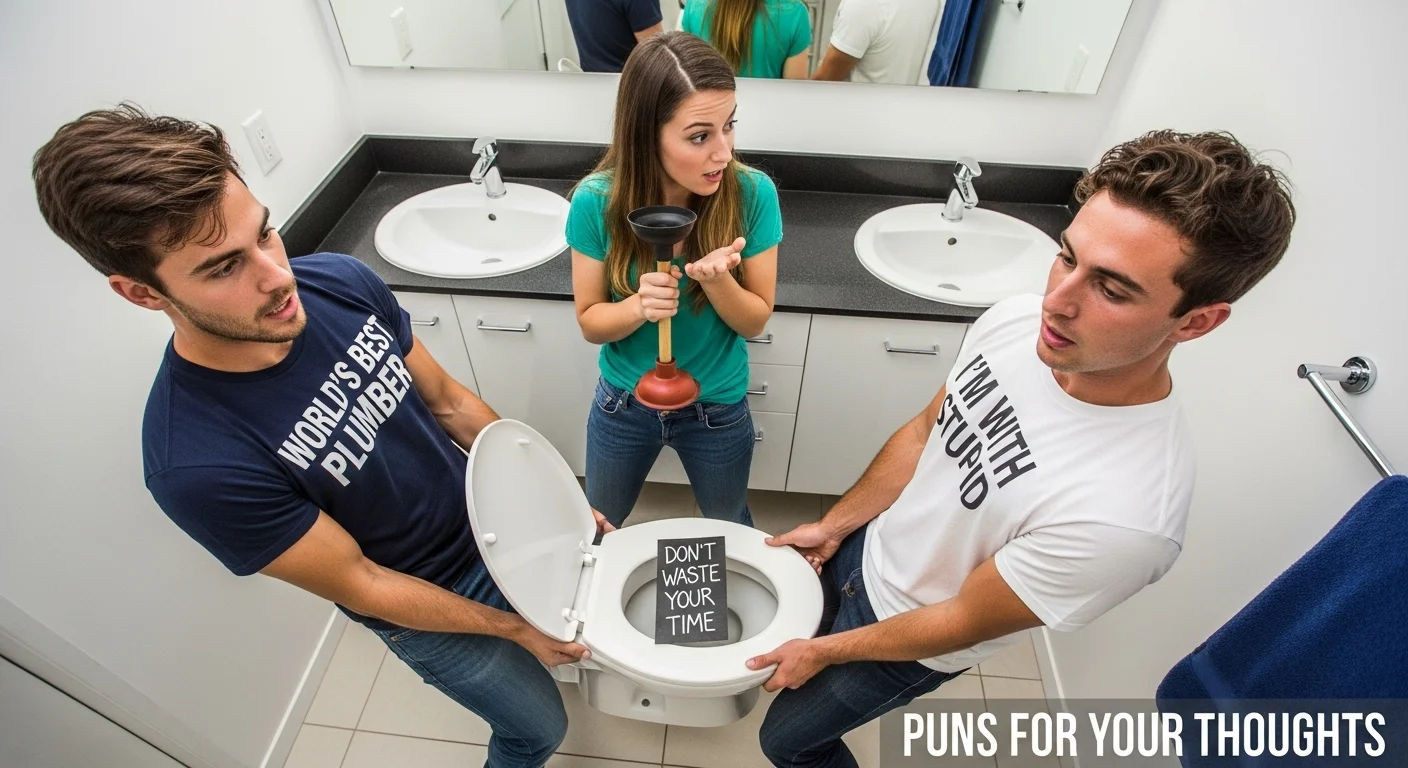 Toilet Puns to Brighten Your Day