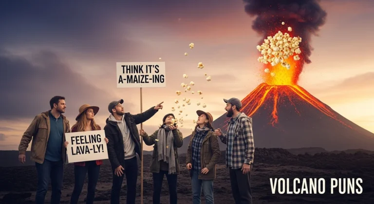 volcano puns
