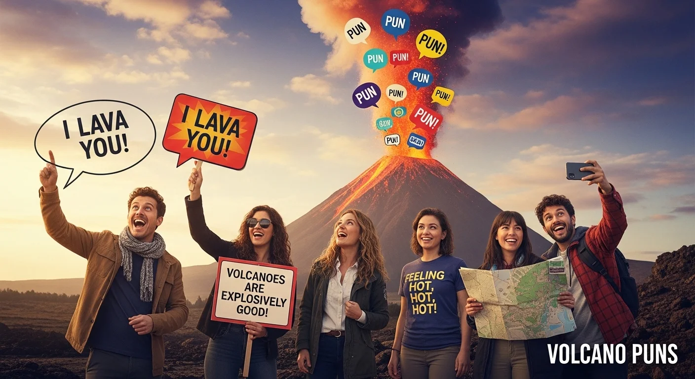Top Volcano Puns