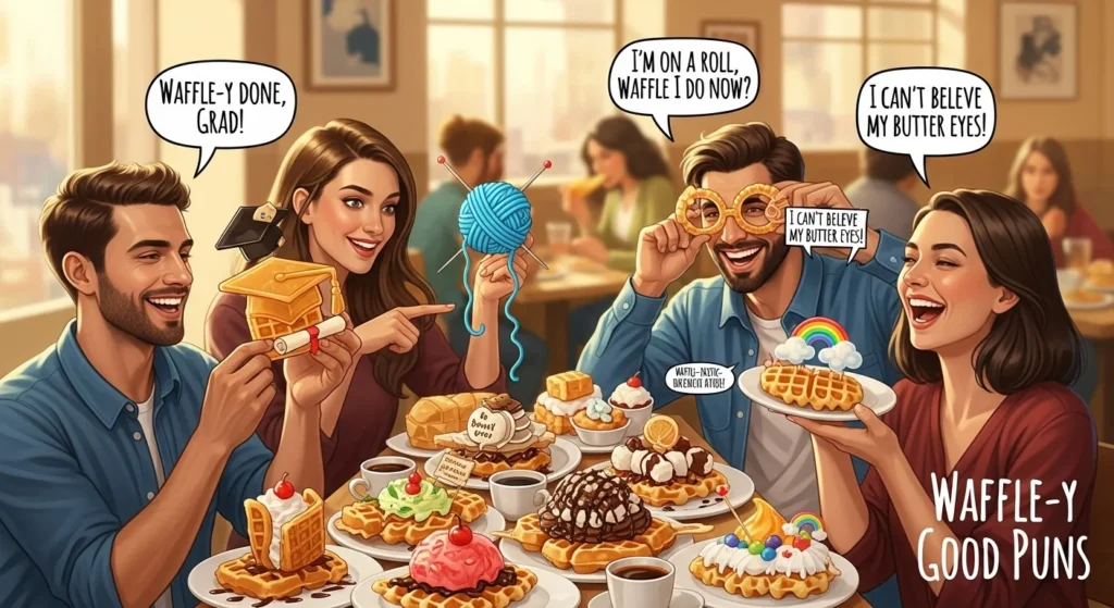 waffle puns