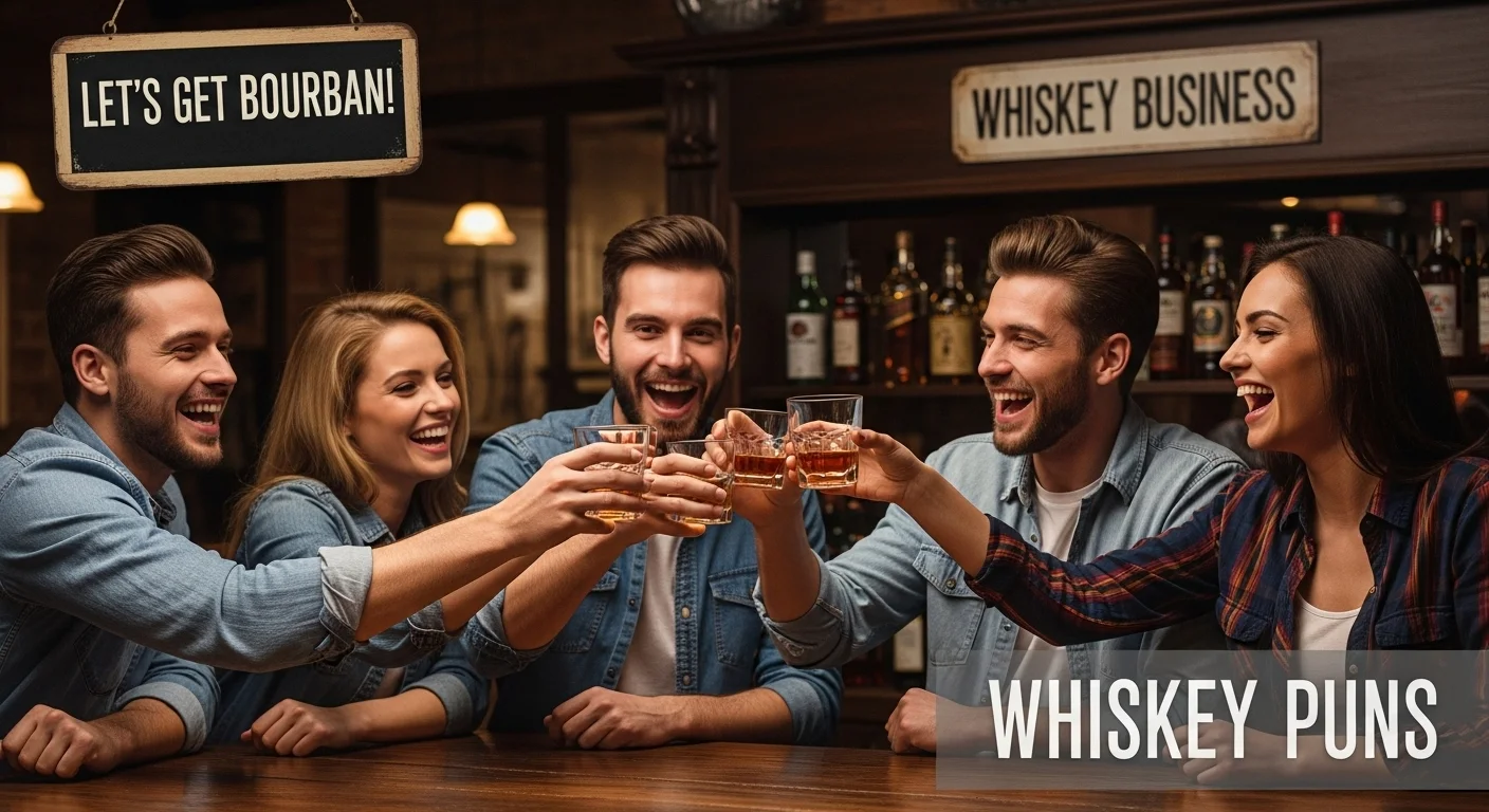 Whiskey Puns for Connoisseurs
