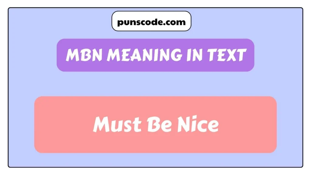 MBN Meaning in Text